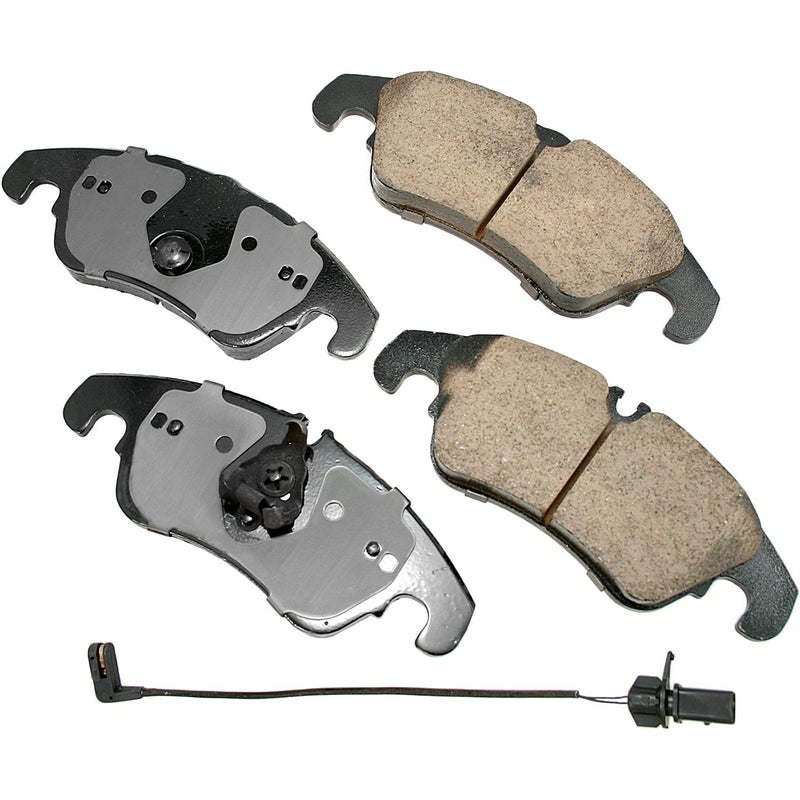 Akebono EUR1322 Front Brake Pad , GREY